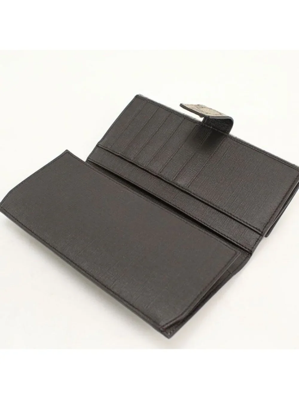 Gucci Hooklong Wallet GG Supreme Double Fold